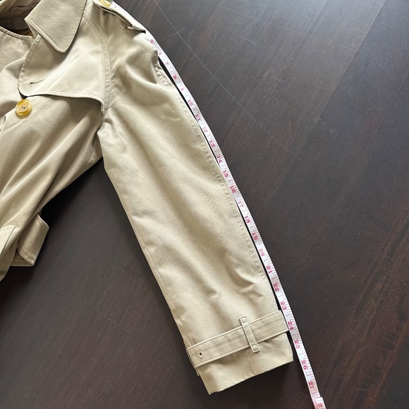Vintage Burberry Long Trench Coat with Removable Wool Lining - Picture 13 of 15